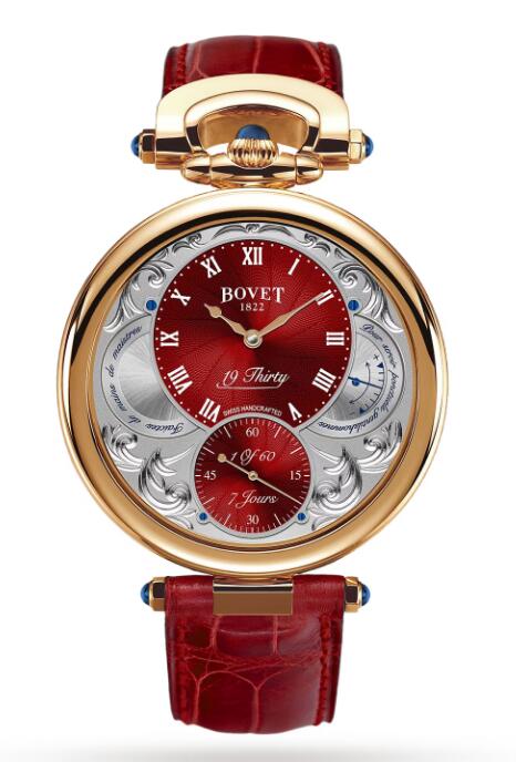Replica Bovet Watch 19Thirty Great Guilloche NTR0051/01/CHI
